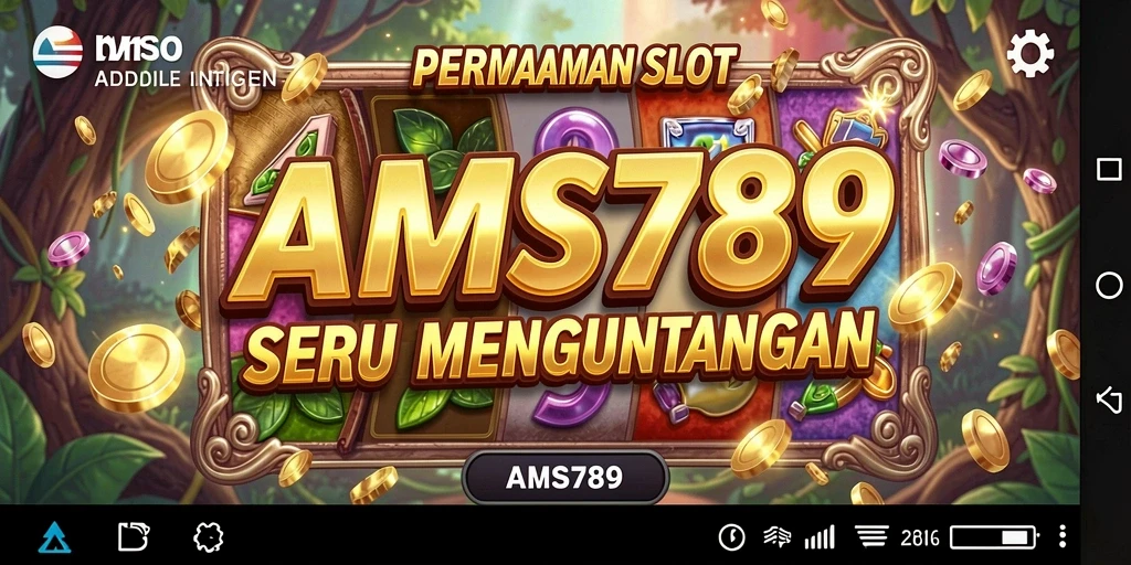 Tangkapan layar gameplay AMS789 yang menampilkan putaran slot yang mengasyikkan.