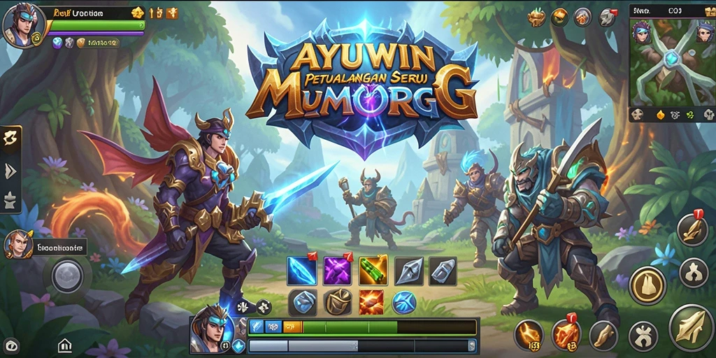 Screenshot AYUWIN menampilkan aksi seru dalam dunia MMORPG yang menakjubkan.