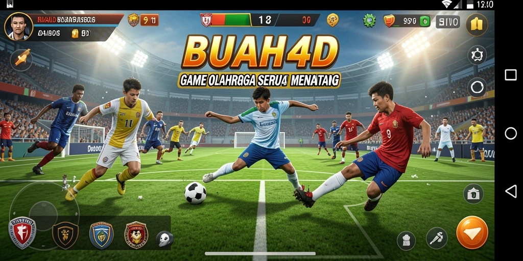 Tampilan gameplay BUAH4D yang menarik dan menantang.