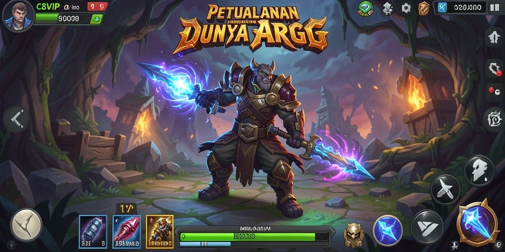 Tampilan gameplay seru di dunia C8VIP yang menegangkan.