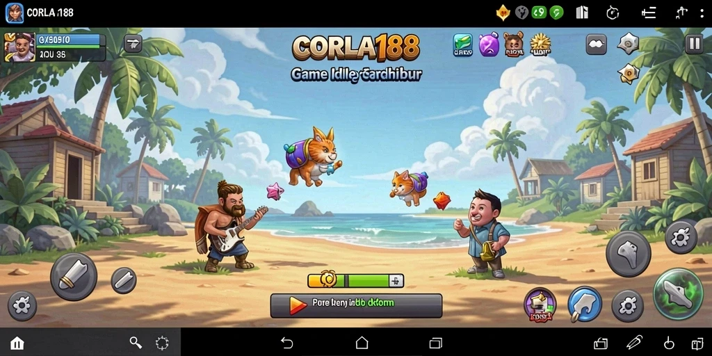 Tampilan gameplay CORLA188 yang seru dan menarik.