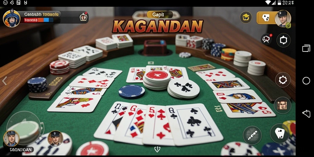 Tampilan gameplay Gaple yang menarik dan interaktif.
