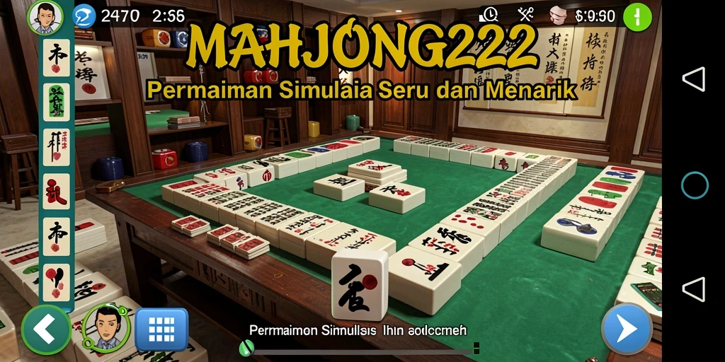 Tampilan gameplay MAHJONG222 dengan grafis menarik dan gameplay seru.