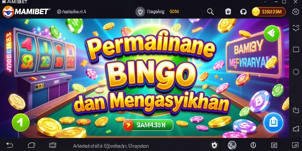 Screenshot gameplay MAMIBET yang menunjukkan keseruan bermain Bingo.