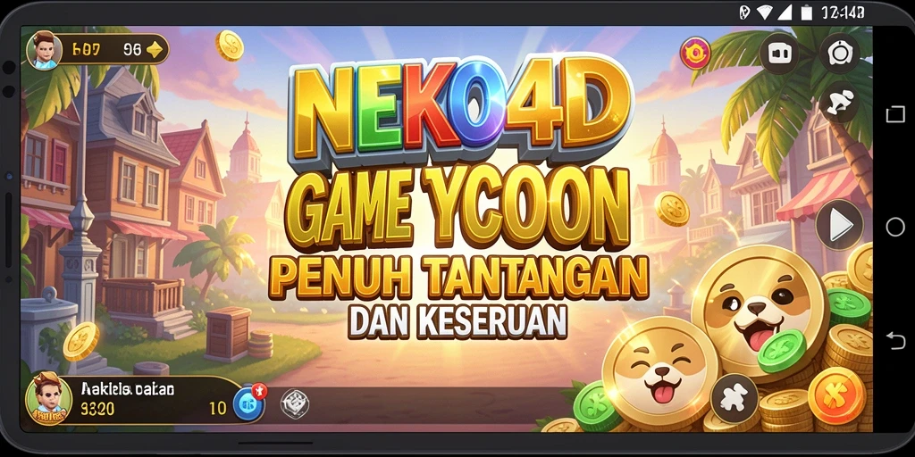 Screenshot gameplay NEKO4D yang penuh aksi Tycoon.