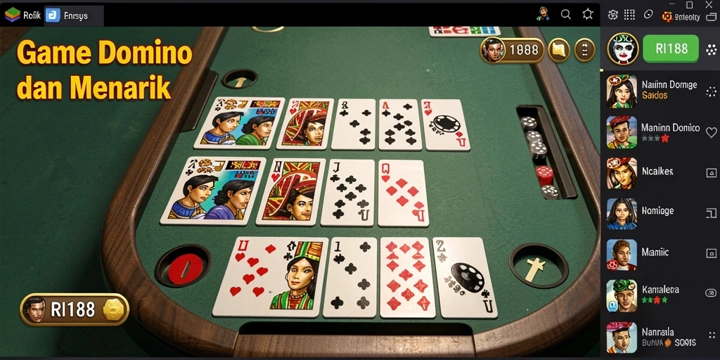 Tampilan gameplay RI188 dengan suasana yang seru dan kompetitif.