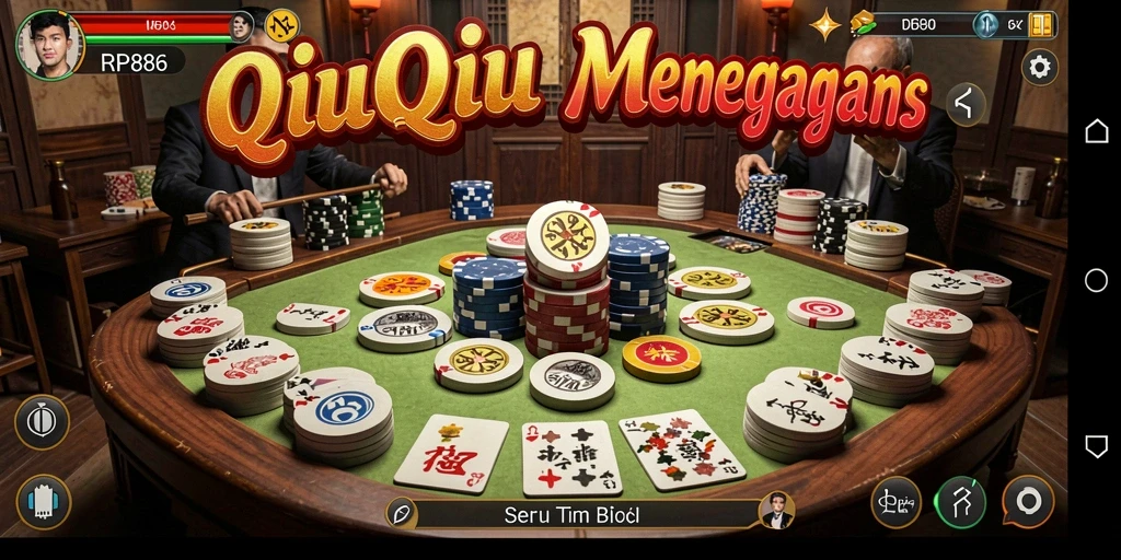 Gameplay QiuQiu yang menarik dan seru.