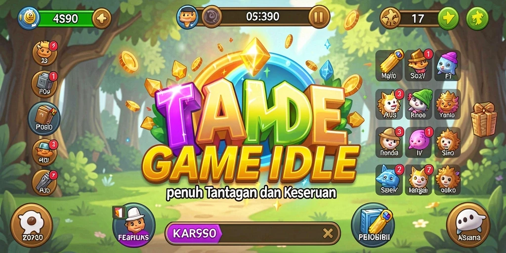 Tampilkan gameplay menarik dari S80 dengan berbagai elemen Idle.